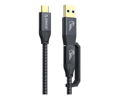 Orico OUTLET - Kabel USB-C + USB-A 100W